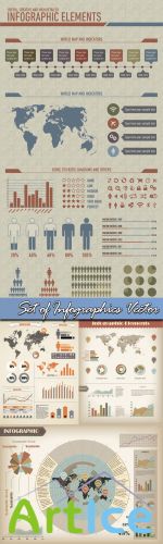 Set of Infographics Vector
