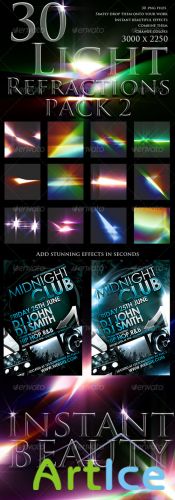 GraphicRiver - 30 Light Refractions Pack 2 104776