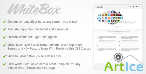 ThemeForest - WhiteBox App Landing Page Template - RiP