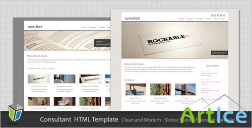 ThemeForest - Consultant - Corporate Business HTML Template - RiP