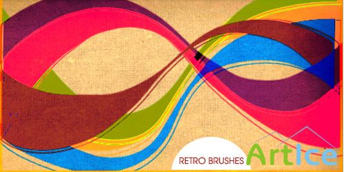 Retro Brushes Set for Photoshop