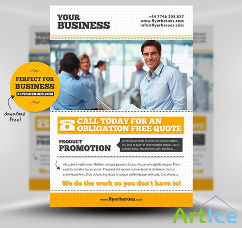 PSD Template - Business / Corporate Flyer/Poster