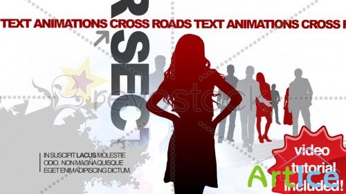 Revostock - CrossRoads Text Animations 42899 - Projects for After Effects