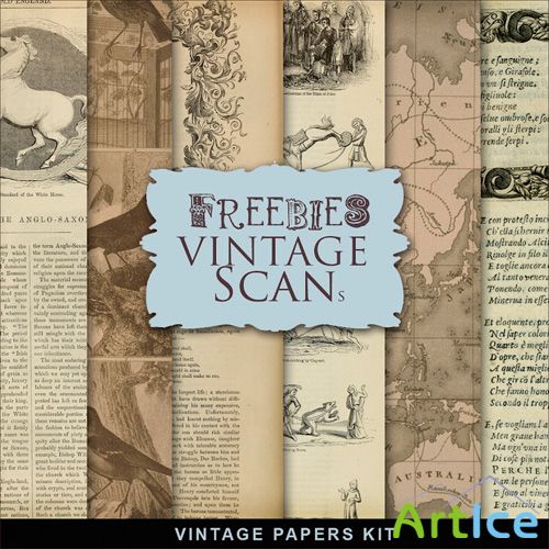 Textures - Vintage Papers