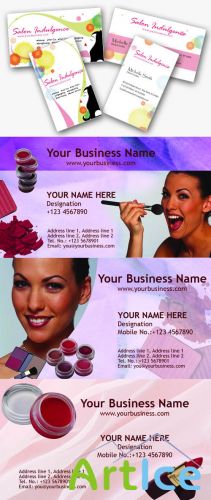 Beauty Business Cards Psd for Photoshop