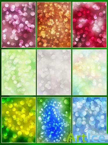 Bokeh backgrounds - color mix 2