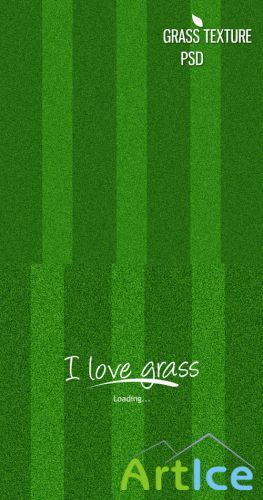 Grass Psd Background for Photoshop