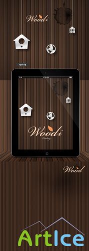 Wood Psd Background for Photoshop
