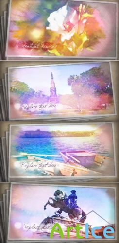 Videohive - Painted Postcards 162766 - Project for After Effects