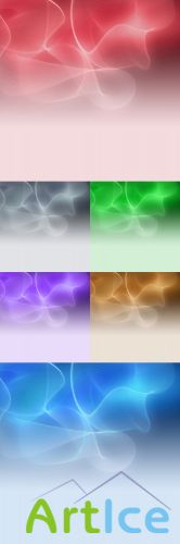 Psd Backgrounds for Photoshop - Waves of Light