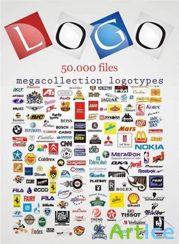 50.000 Commercial Logo Vector Collection