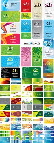 Business Cards Vector Collection Pack 2 for Photoshop