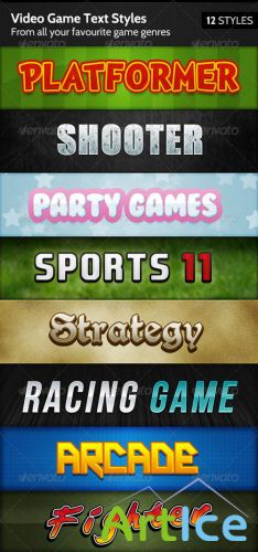 GraphicRiver - Video Game Text Styles 144135