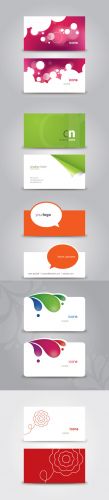Business Cards Vector Collection Pack 3 for Photoshop
