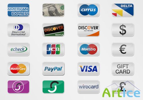 Icons - 20 Payment Option