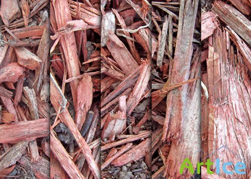 Textures - Red Wood Chip