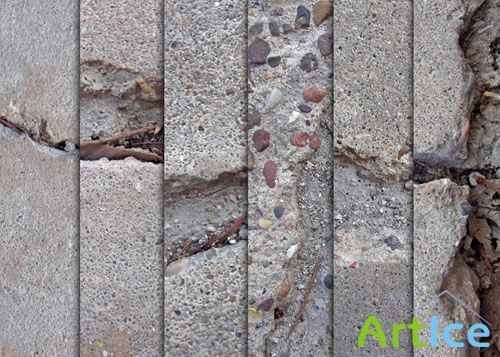 Textures - Large Cement Cracks Pack 2