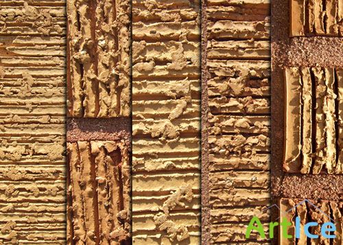 Textures - 5 High Res Rough Brick