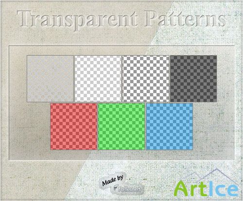 Transparent Patterns for Photoshop