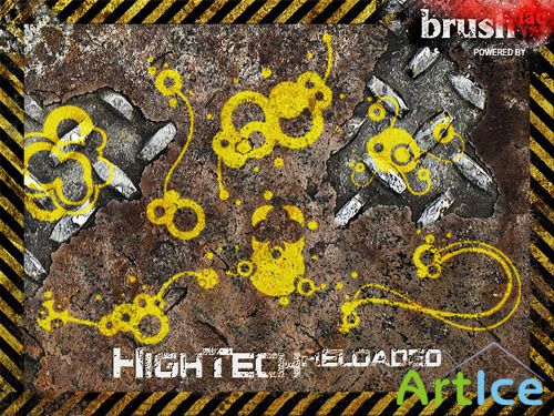 Brushes for Photoshop - HighTech Reloaded