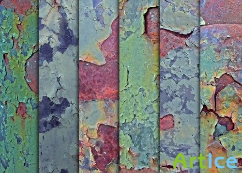 Textures - Grungy Green Chipping Paint