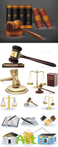Law and Justice - Vector Clipart