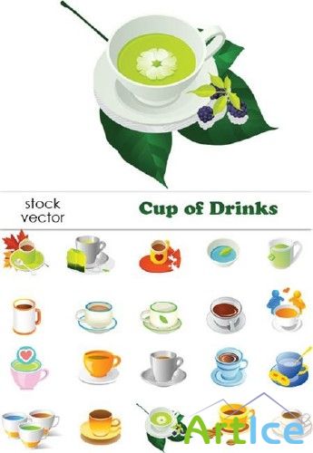 Vectors - Cup of Drinks