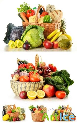 Fruit & Vegetable in Basket