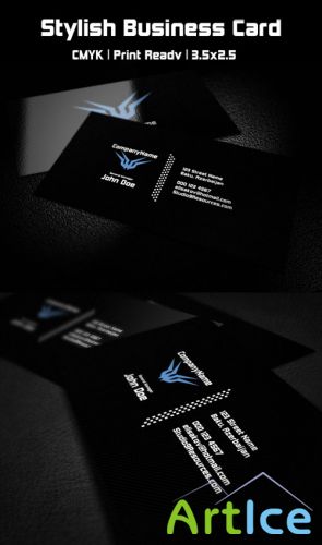 PSD Template - Stylish Business Card