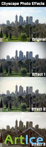 Actions for Photoshop - Cityscape Photo FX
