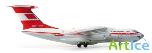 3D. Model plane IL 76TD