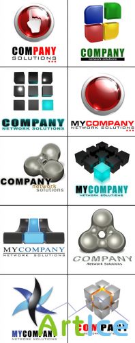 10 Unique Logos for Your Creative Company or Organization v.1