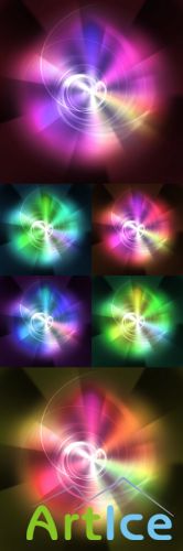 Psd Backgrounds for Photoshop - Circle of explosion