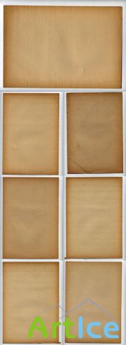Textures - 8 Original Hi-Res Old Brown Paper