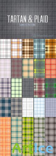 Seamless Tartan & Plaid Patterns - MediaLoot