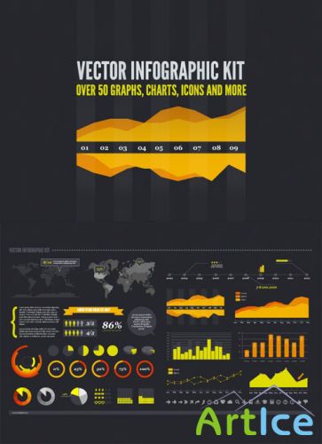 Vector Infographic Kit - MediaLoot