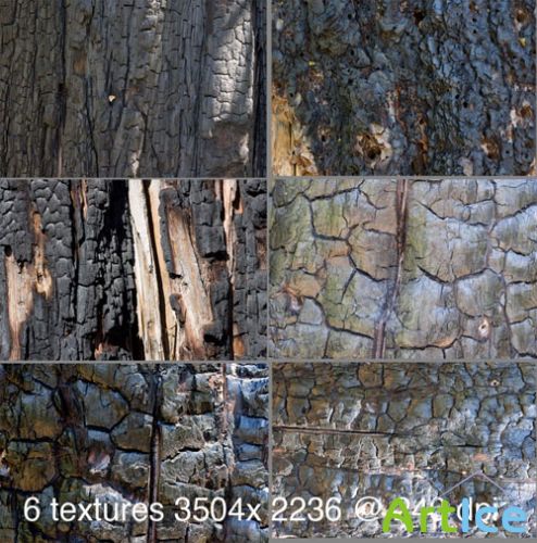 Stock Textures - Charred Wood