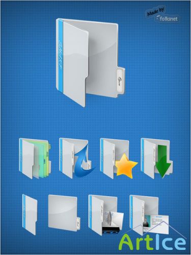 Icons - Sharp Folder Pack