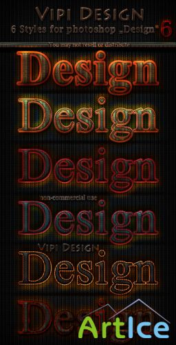 Styles for Photoshop - Design 6