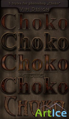 Styles for Photoshop - Choko