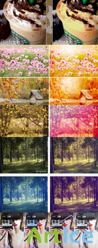 Cool Photoshop Actions 2012 pack 555