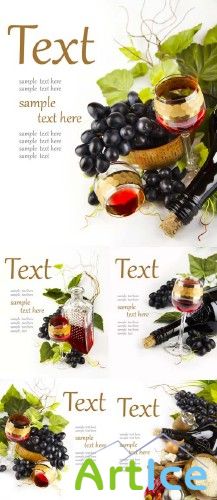 Glass of wine design
