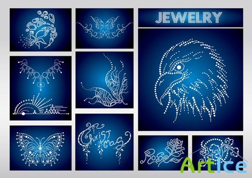 Jewels Vectors for Photoshop