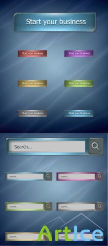 Web Buttons for Photoshop - Future