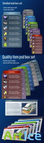 Soft Portfolio Web Box for Photoshop