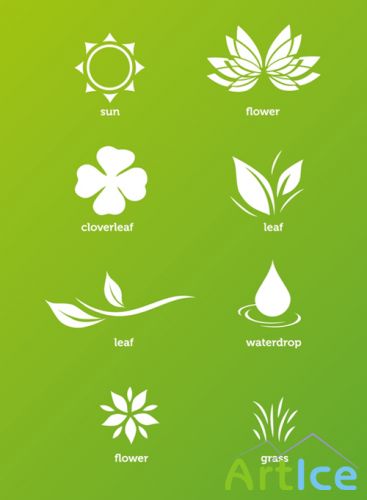 Vector Pack Nature For Photoshop
