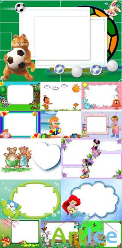 Collection of Spring Photo frames pack 5