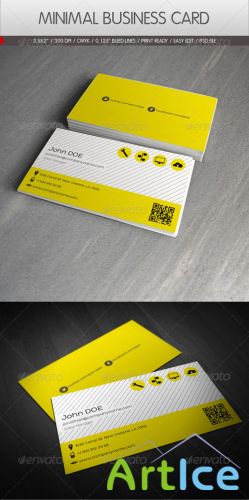 GraphicRiver - Minimal Business Card 2282809
