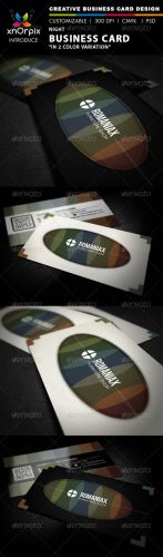 GraphicRiver - Night Business Card 2449137