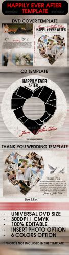 GraphicRiver - Happily Ever After Wedding Template 2108142